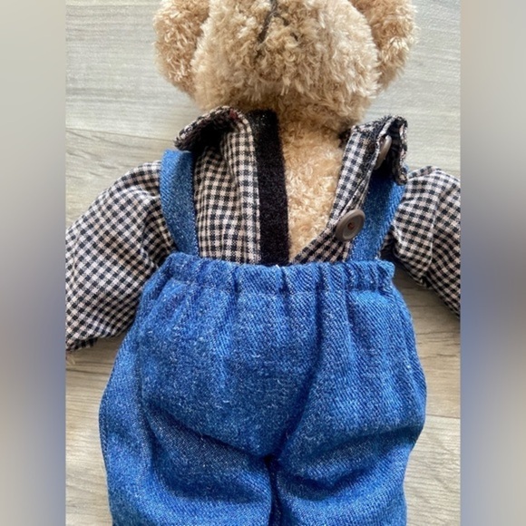 3/55$‎ Russ Teddy Bear malleable legs & arms beige colour collectibles - Picture 12 of 16